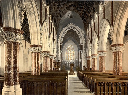[Boddelwyddan Church (interior), Rhyl, Wales]