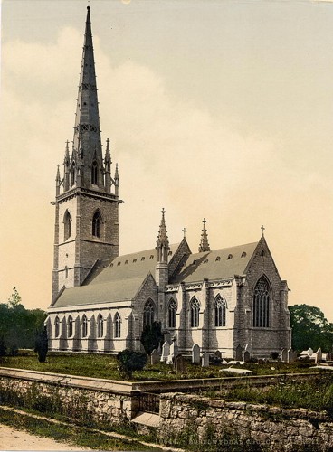 [Boddelwyddan Church (exterior), Rhyl, Wales]