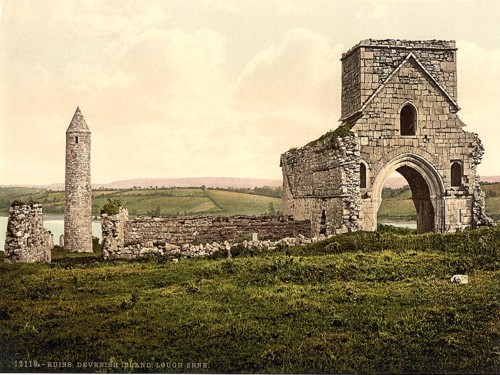 [Devenish Island Ruins. Lough Erne. Co. Fermanagh, Ireland]