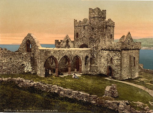 [Peel, St. Germains Cathedral, Isle of Man, England]