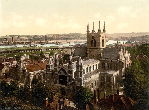 [The cathedral, Rochester, England]