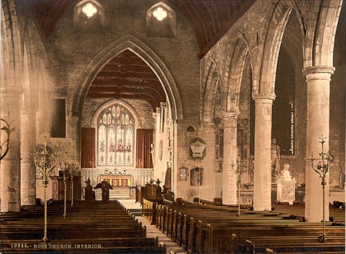 [Church, interior, Ross-on-Wye, England]