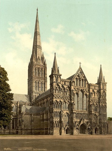 [Cathedral, Salisbury, England]