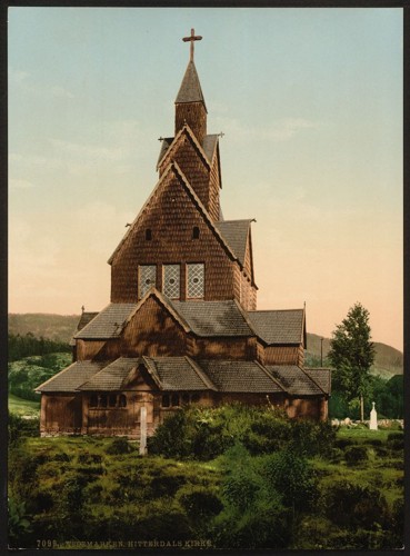 [Hitterdals Church, Telemarken (i.e, Telemark), Norway]