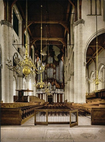 [Cathedral (interior), Rotterdam, Holland]