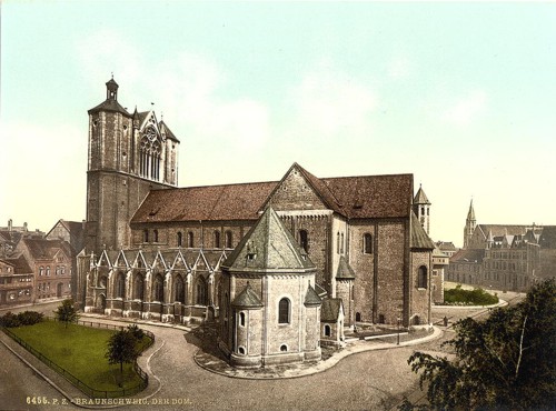 [The cathedral, Brunswick (i.e. Braunschweig), Germany]