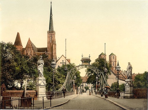 [Church Bridge, Breslau, Silesia, Germany (i.e., Wroclaw, Poland)]