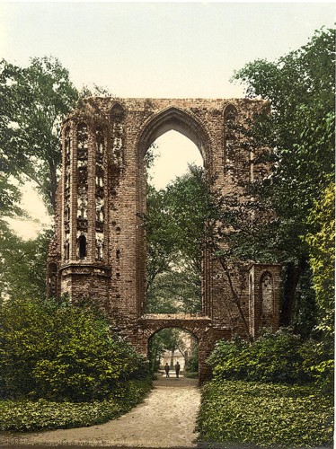 [Ruins of Eldena, Griefswald (i.e., Greifswald), Pommeraina, Germany]