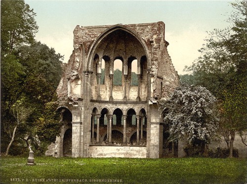 [Abtei Heisterbach ruins, the Rhine, Germany]