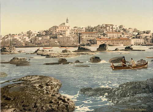[From the sea, Jaffa, Holy Land, (i.e. Israel)]