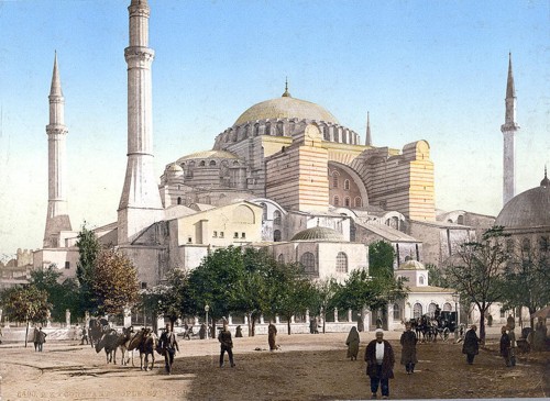 [Mosque of St. Sophia, Istanbul, Turkey]