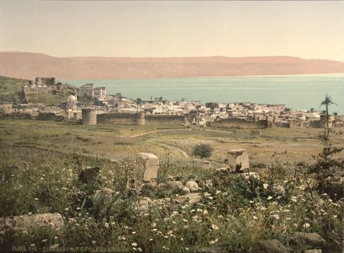 [Panoramic view, Tiberias, Holy Land, (i.e., Israel)]