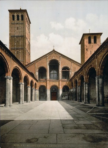 [St. Ambrosius Church, Milan, Italy]