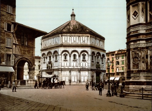 [The Baptistry, Florence, Italy]