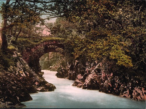 [Roman bridge II, Bettws-y-Coed, Wales]